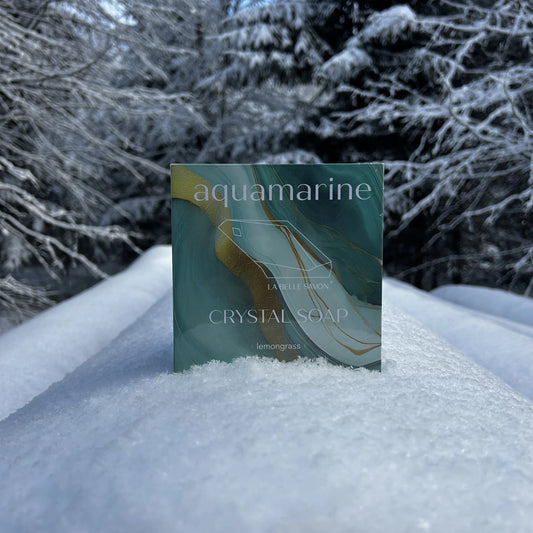 Aquamarine Crystal Soap