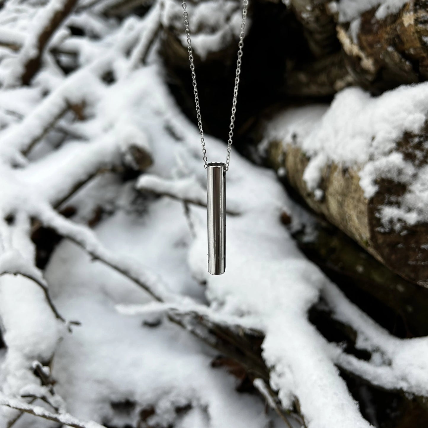 Halskette zur Tiefenatmung